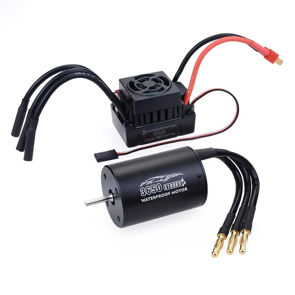 SURPASS HOBBY 3650 Brushless Motor & 60A ESC Combo