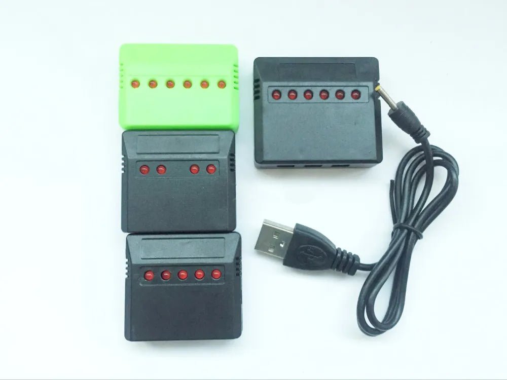 4/5/6-Port USB LiPo Battery Charger