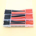 Dual-Wall Heat Shrink Tubing Kit - 130/270 Pieces, 6 Sizes