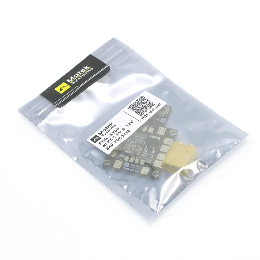 Matek 3A PDB Power Distribution Board with 5V / 12V BEC
