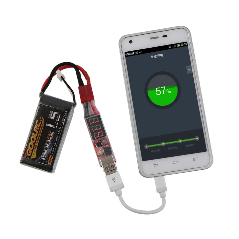 2S-6S LiPo to 5V USB Charger Adapter