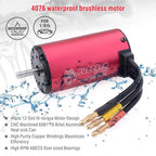 SURPASS HOBBY 4076 Brushless Motor & 120A/180A ESC Combo