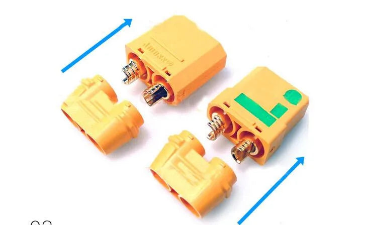 Amass XT90S Anti-Spark Connectors - 5 Pair