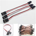 Servo Extension Cable 100-500mm - 10 Pack