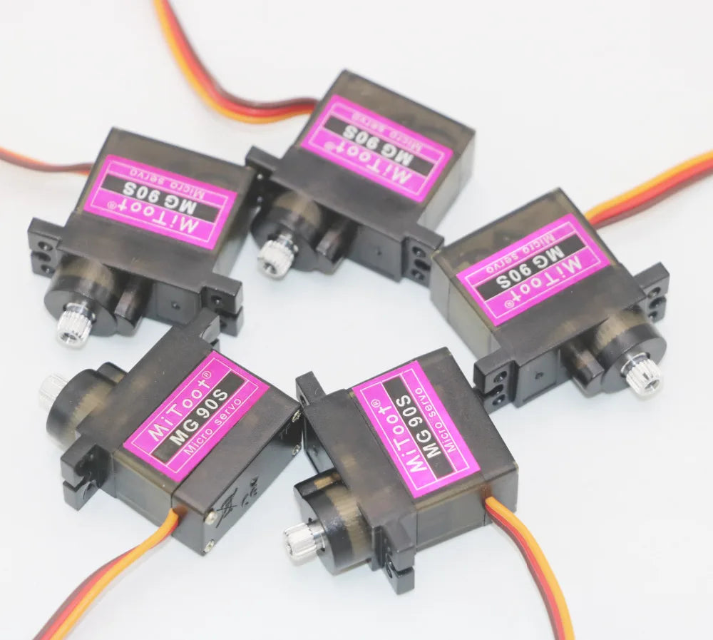 Mitoot MG90S 9g Metal Gear Digital Servo - 5 Pack