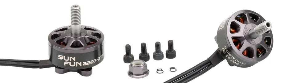 SUN FUN 2207 Brushless Motor 1750/2450/2750KV