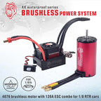 SURPASS HOBBY 4076 Brushless Motor & 120A/180A ESC Combo