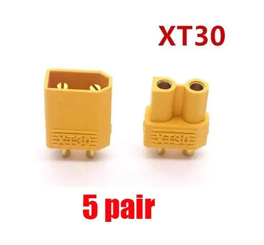 XT30 / XT60 / XT90 / T-Plug Battery Connectors - 10 Pack