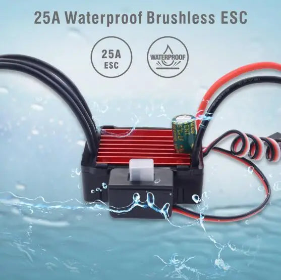25A-150A Waterproof Brushless ESC