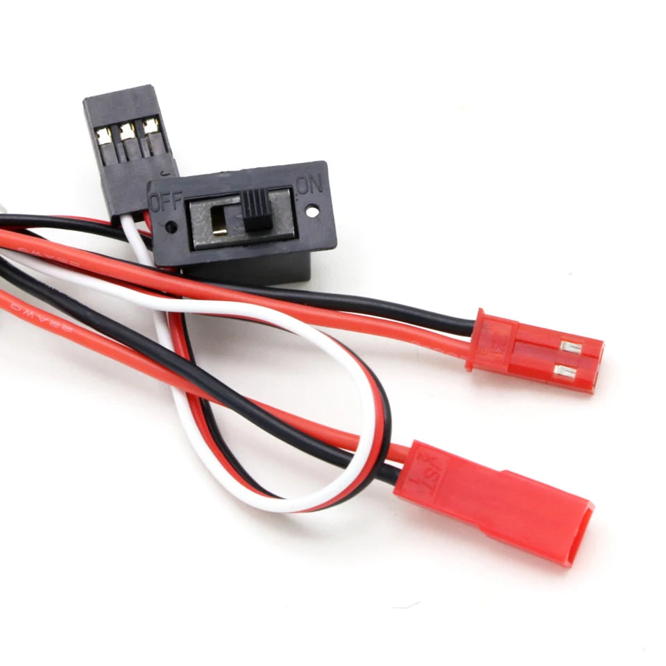 30A Brushed ESC with Brake for 1/16-1/24 RC Vehicles