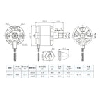 MX221 2212 920KV Brushless Motor