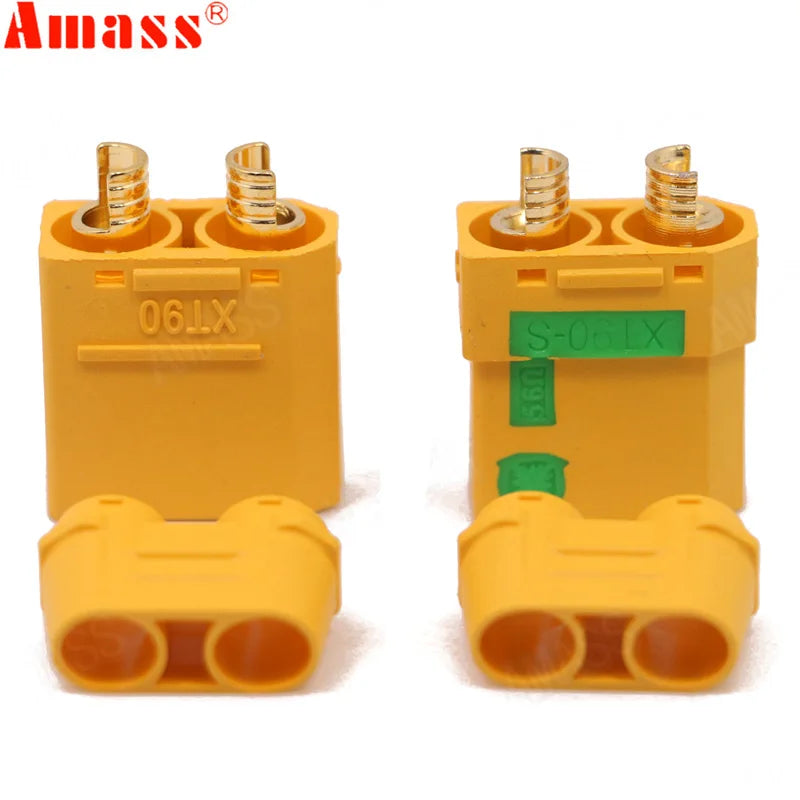 Amass XT90S Anti-Spark Connectors - 5 Pair