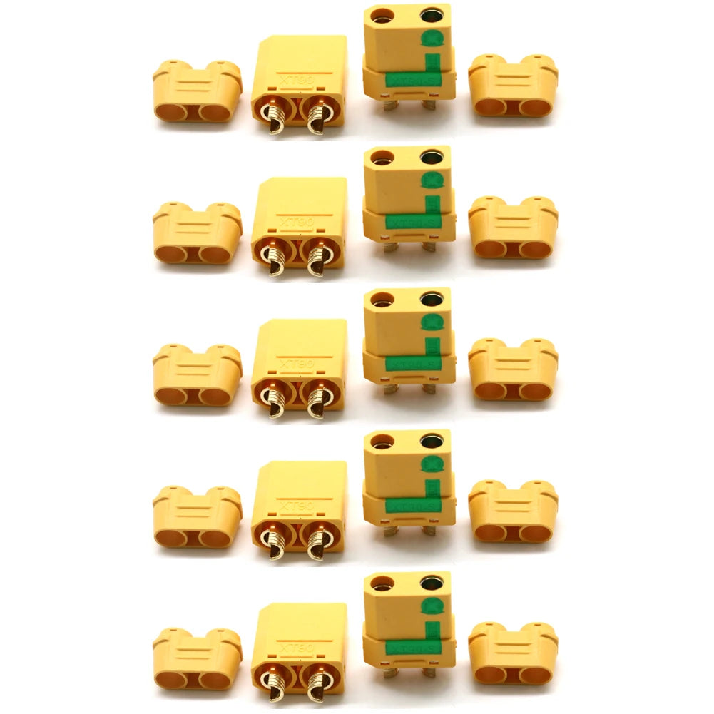 Amass XT90S Anti-Spark Connectors - 5 Pair