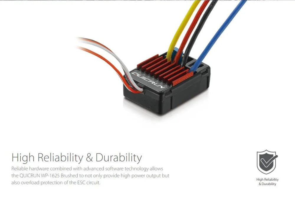 HOBBYWING QuicRun 1625 25A Brushed ESC
