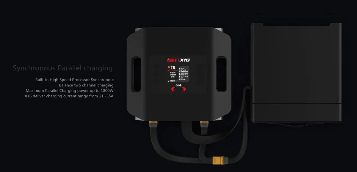 ISDT X16 Dual-Channel 2x1100W 20A Charger