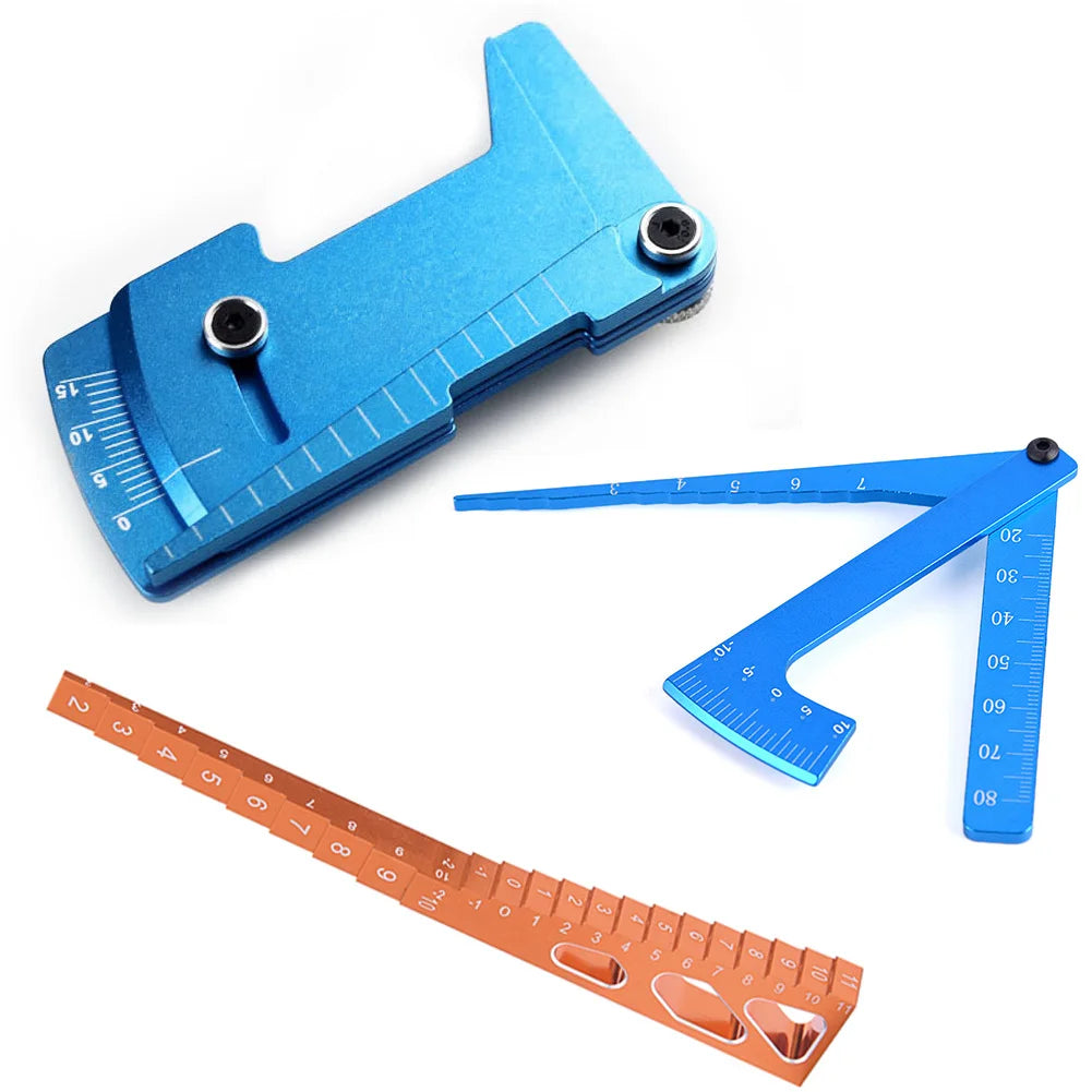 RC Car Ride Height & Camber Gauge