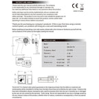 TX4 2.4GHz 4CH RC Car Radio Transmitter