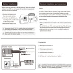 TX4 2.4GHz 4CH RC Car Radio Transmitter