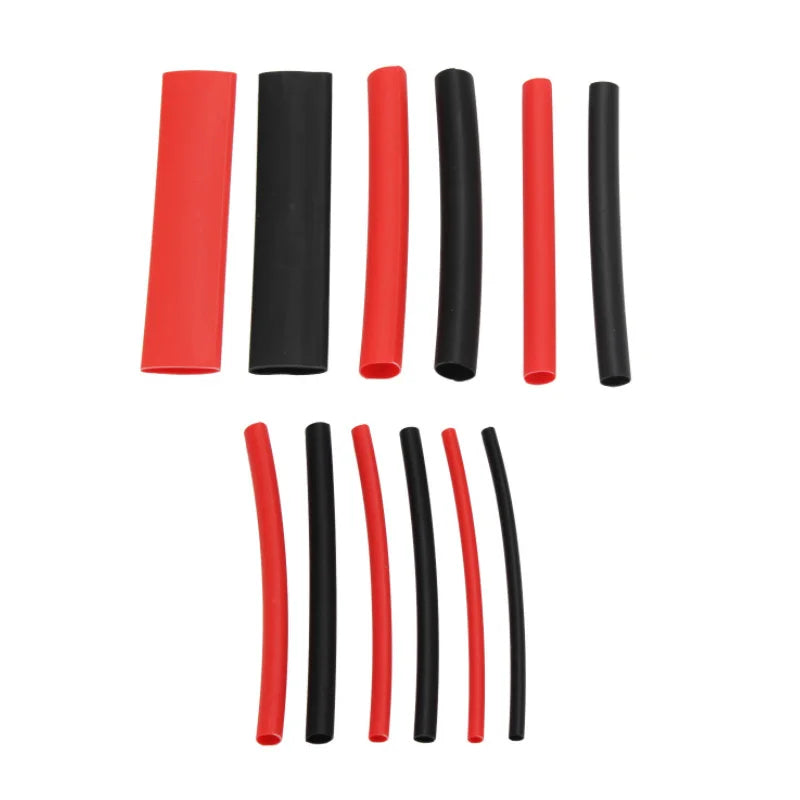 Dual-Wall Heat Shrink Tubing Kit - 130/270 Pieces, 6 Sizes