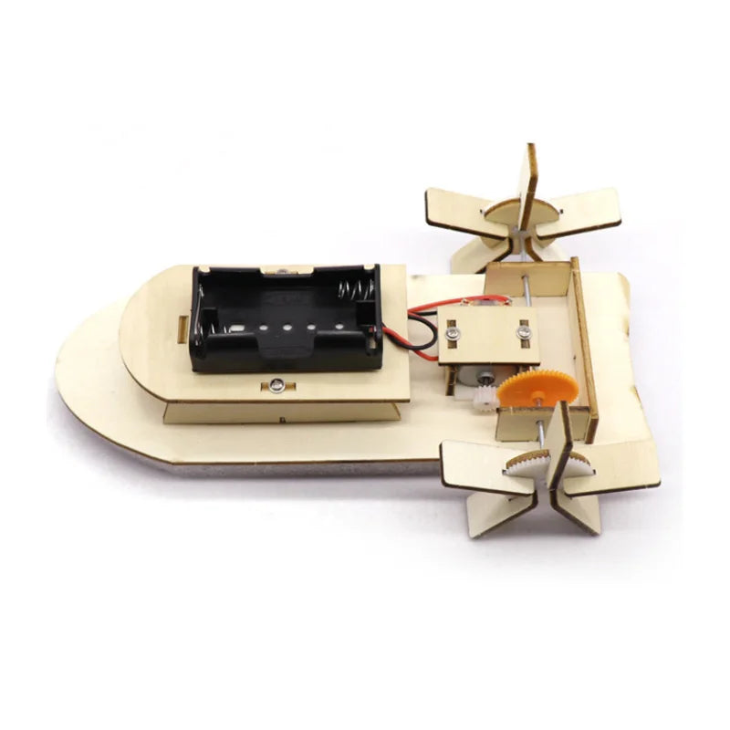 DIY Wooden Paddle Steamer STEM Kit