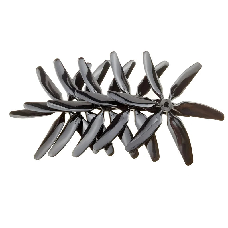 504060 5x4x6 5-Inch 6-Blade FPV Propellers - 5 Pair