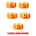 XT30 / XT60 / XT90 / T-Plug Battery Connectors - 10 Pack