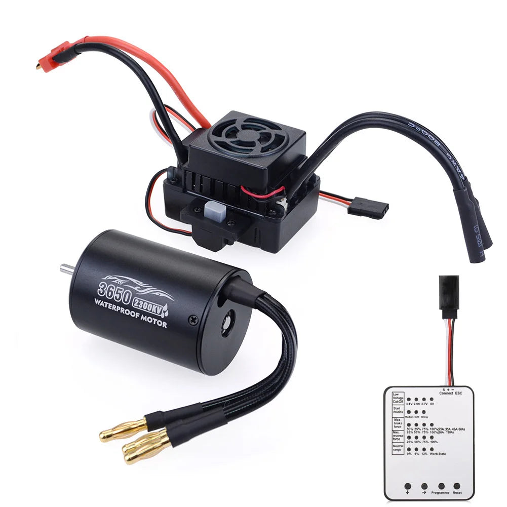 SURPASS HOBBY 3650 Brushless Motor & 60A ESC Combo