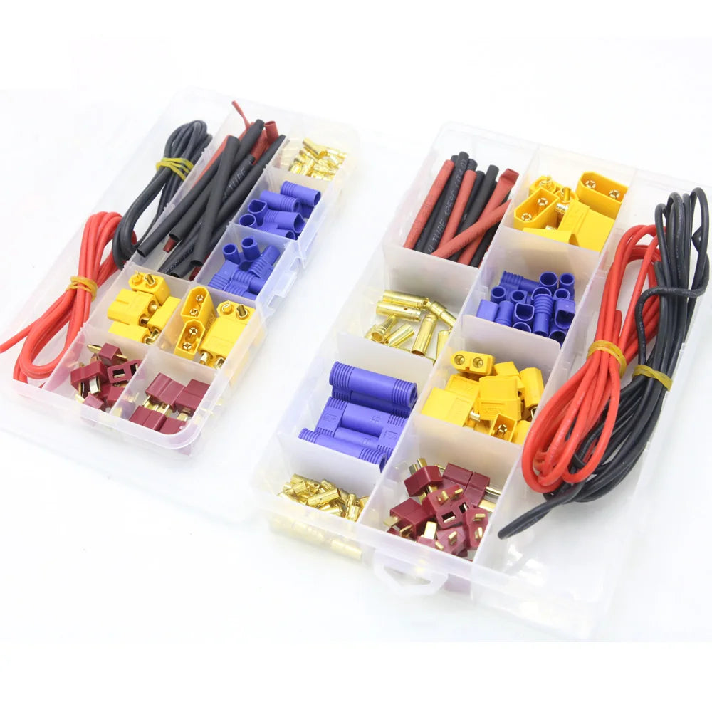 T-Plug / XT60 / XT90 / EC3 / EC5 Adapter Cable 16AWG