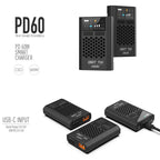 ISDT URUAV PD60 60W 6A USB-C 1-4S LiPo Balance Charger
