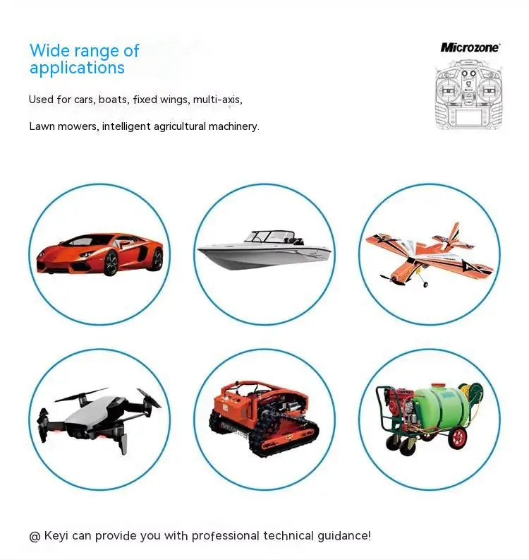 Microzone MC7 C7 Mini 2.4GHz Radio Transmitter