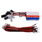 12-LED RC Car Lighting Kit with Steering & Brake Lights