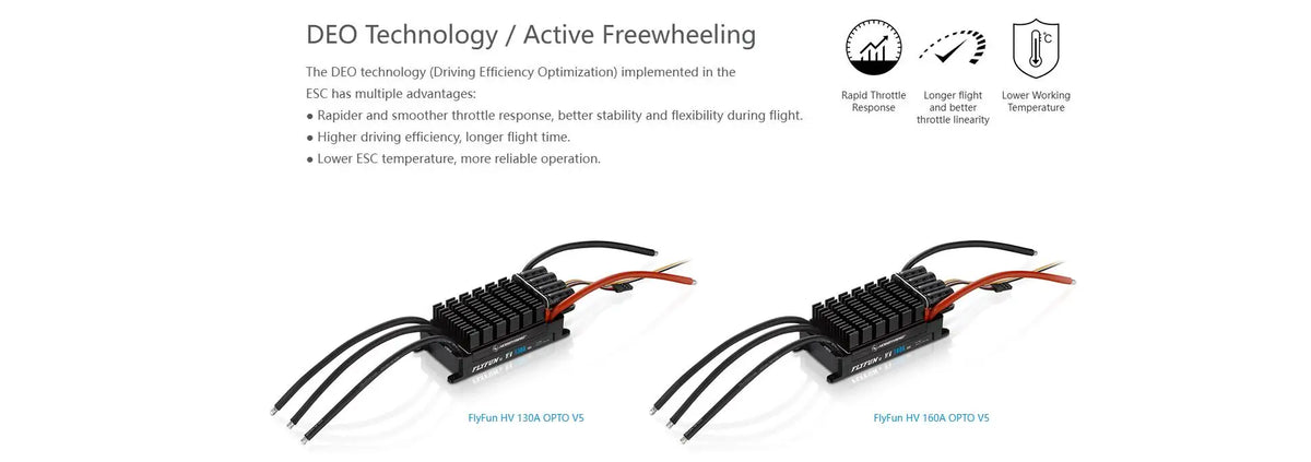HOBBYWING FlyFun V5 Brushless ESC 30A-160A