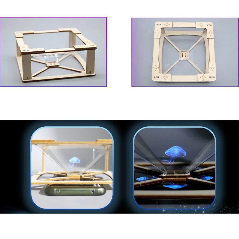 DIY 3D Holographic Projection STEM Kit
