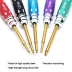 5-Piece Mini Hex Screwdriver Set 0.9-2.0mm
