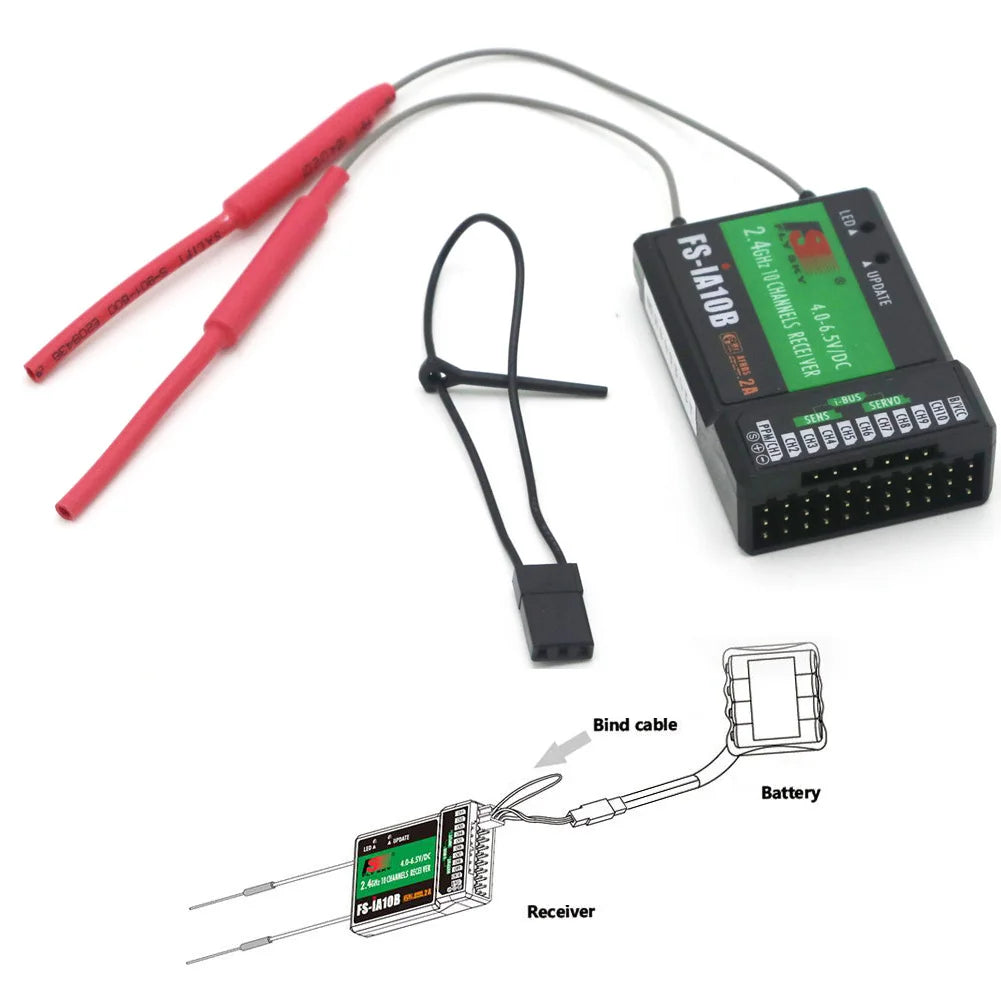 FlySky FS-iA10B 2.4GHz 10CH Receiver