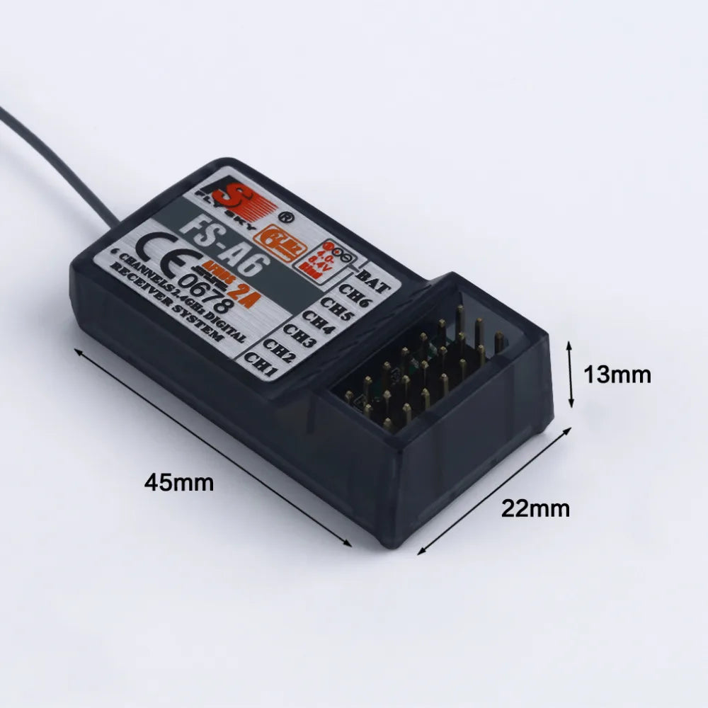 FlySky FS-A6 2.4GHz 6CH AFHDS 2A Receiver