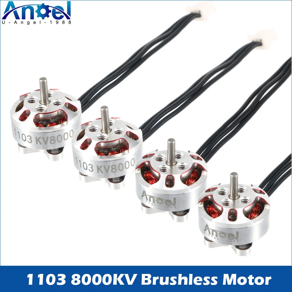 A1103 8000KV Micro Brushless Motor - 4/8 Pack