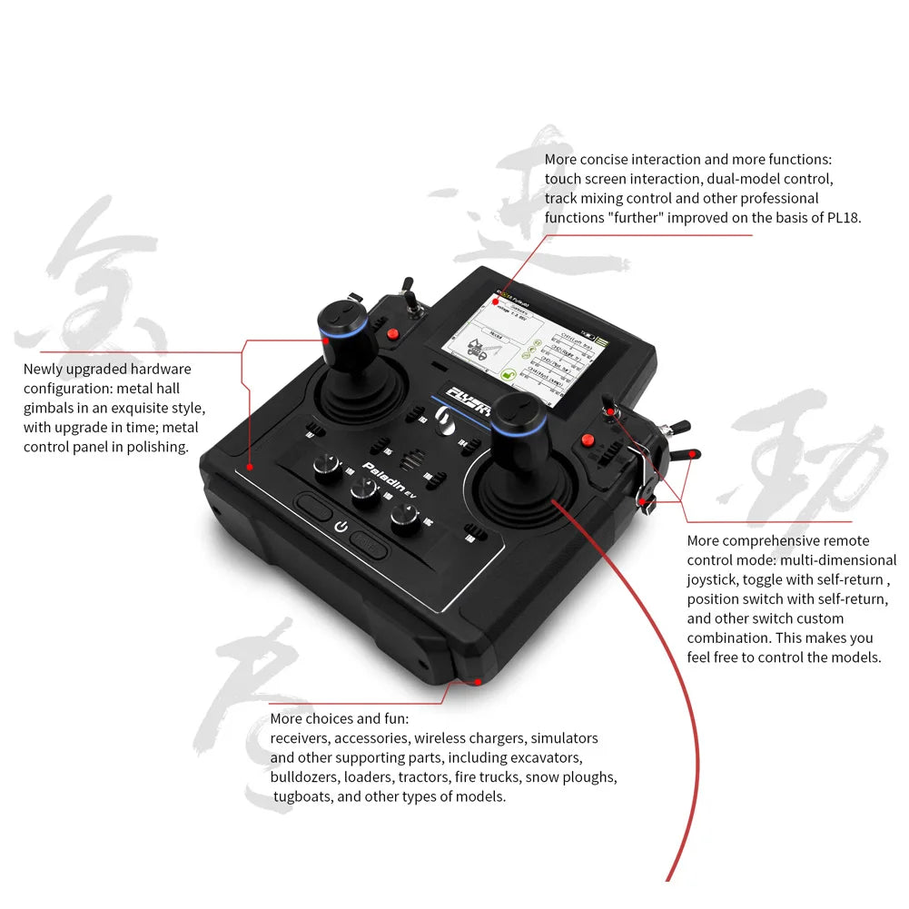 FlySky PL18 EV Paladin 2.4GHz 18CH Radio Transmitter