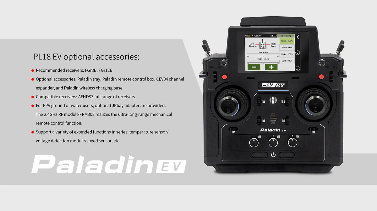 FlySky PL18 EV Paladin 2.4GHz 18CH Radio Transmitter