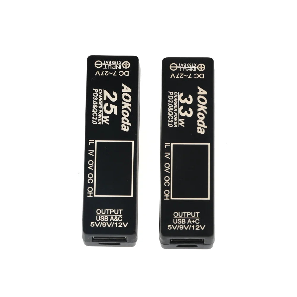 AOKoda PD3.0 XT60 to USB Power Adapter