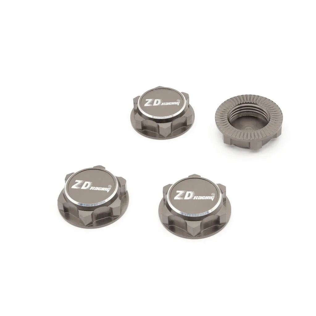 17mm RC Car Wheel Nuts - 4 Pack