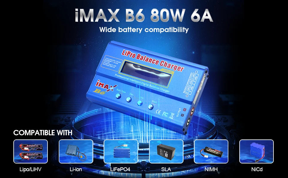 iMAX B6 80W Balance Charger