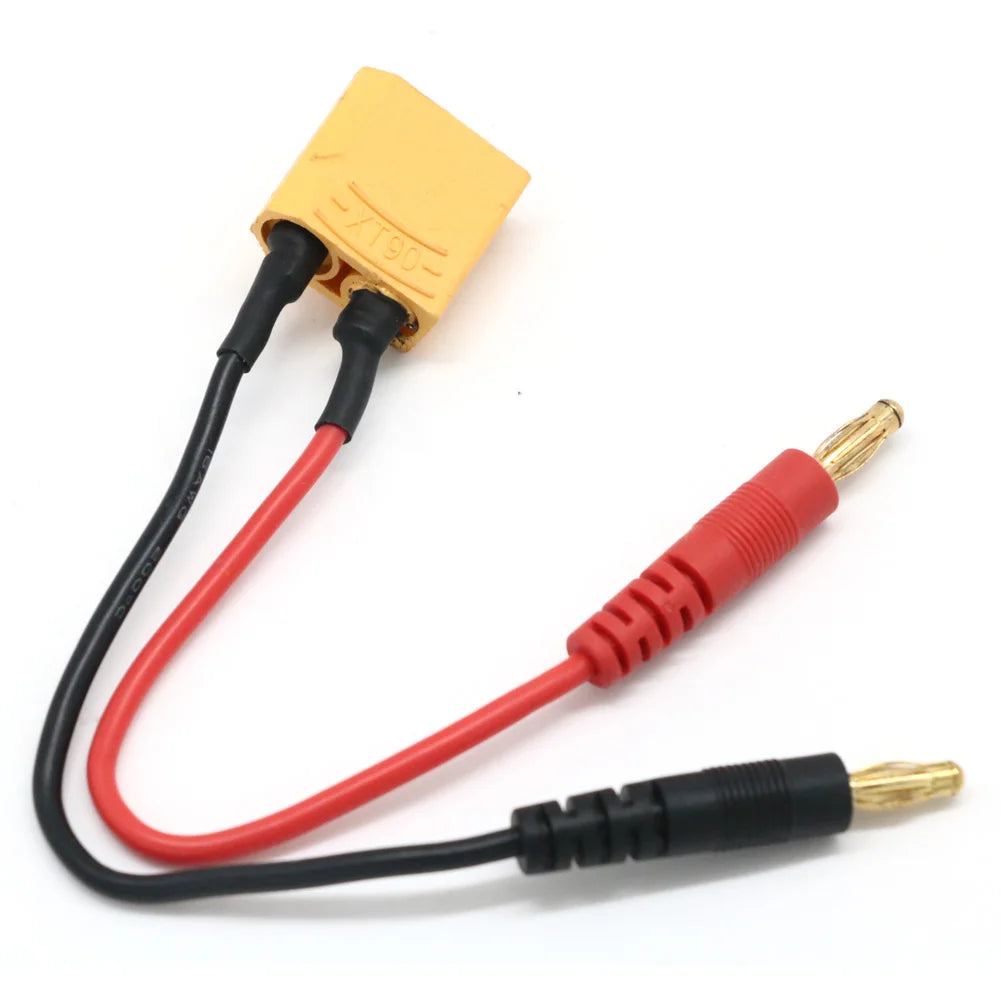 XT30 / XT60 / XT90 / T-Plug Charging Lead to 4mm Banana