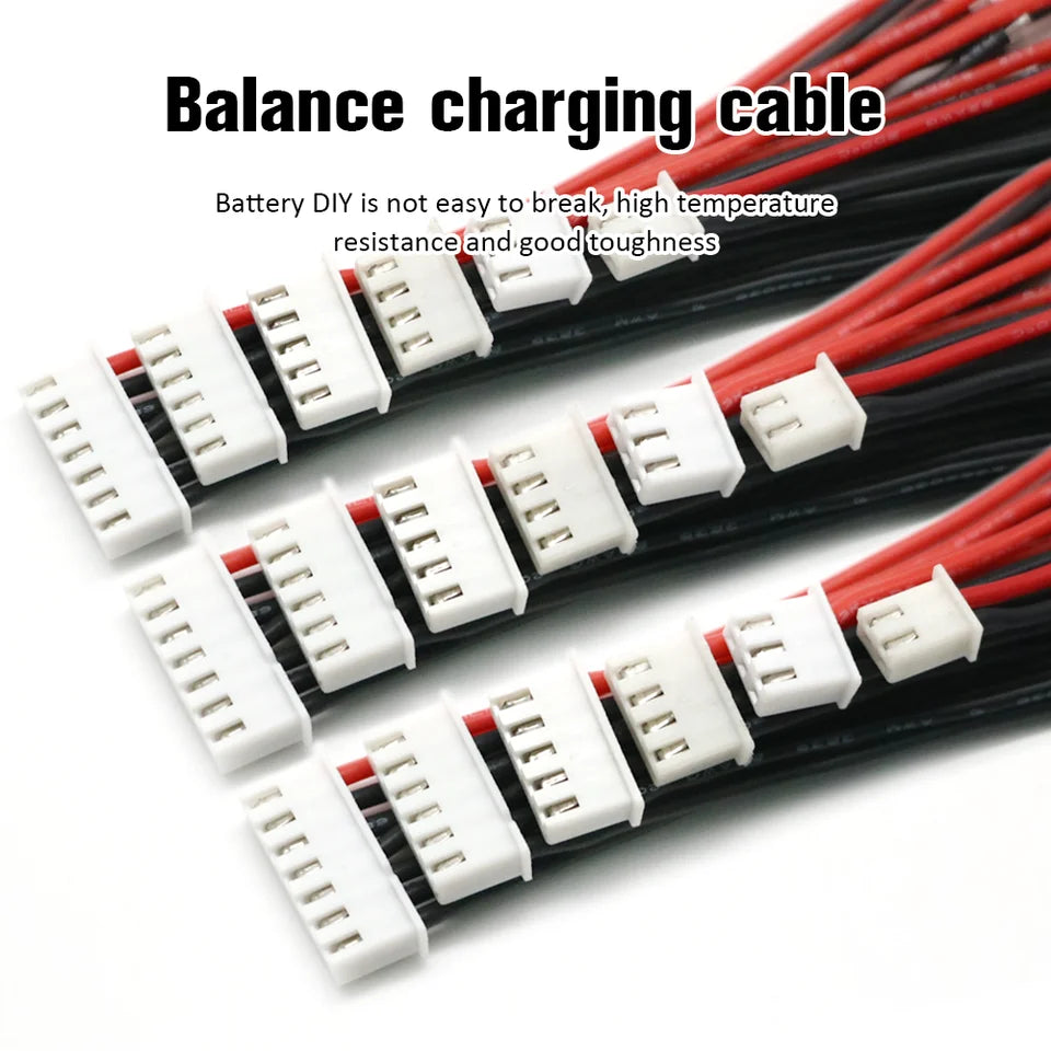 5pcs 1S-6S LiPo Balance Charger Cable for IMAX B6