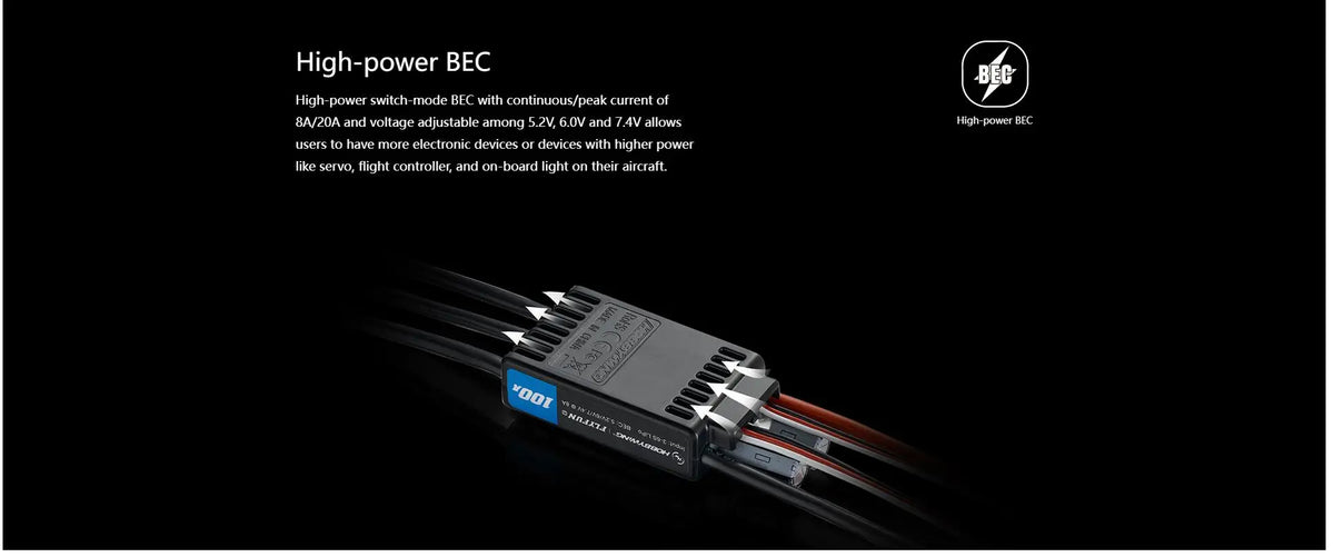 HOBBYWING FlyFun V5 Brushless ESC 30A-160A