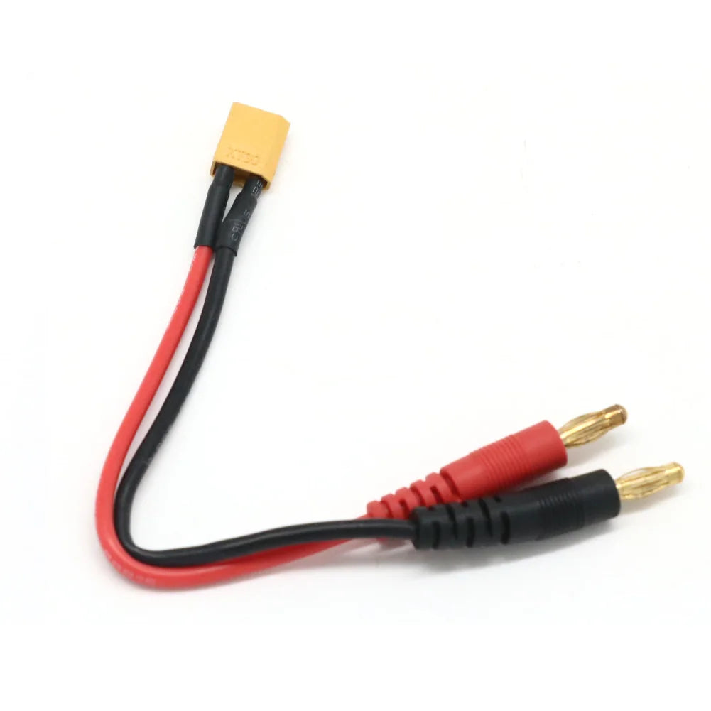 XT30 / XT60 / XT90 / T-Plug Charging Lead to 4mm Banana