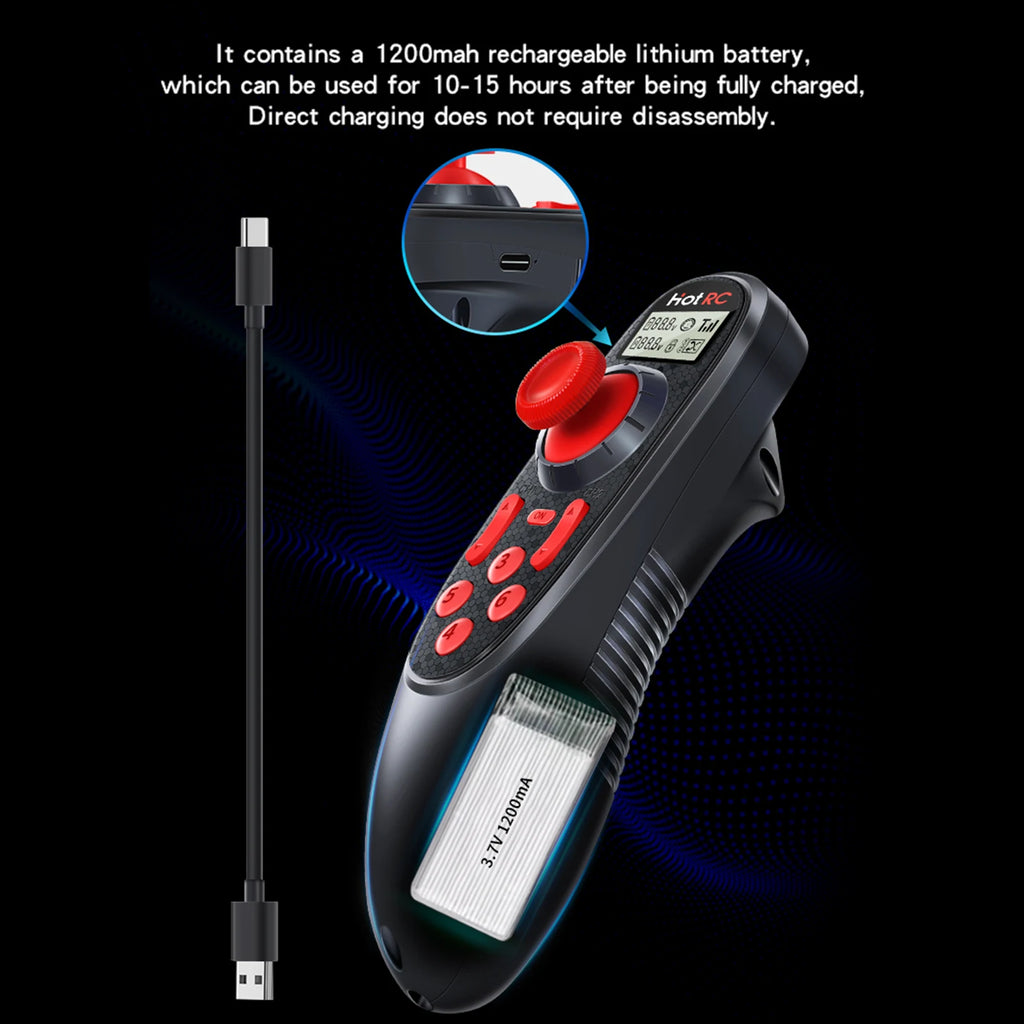 HOTRC DS-600 2.4GHz 6CH Radio System