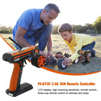 FlySky FS-GT3C 2.4GHz 3CH RC Car Radio Transmitter