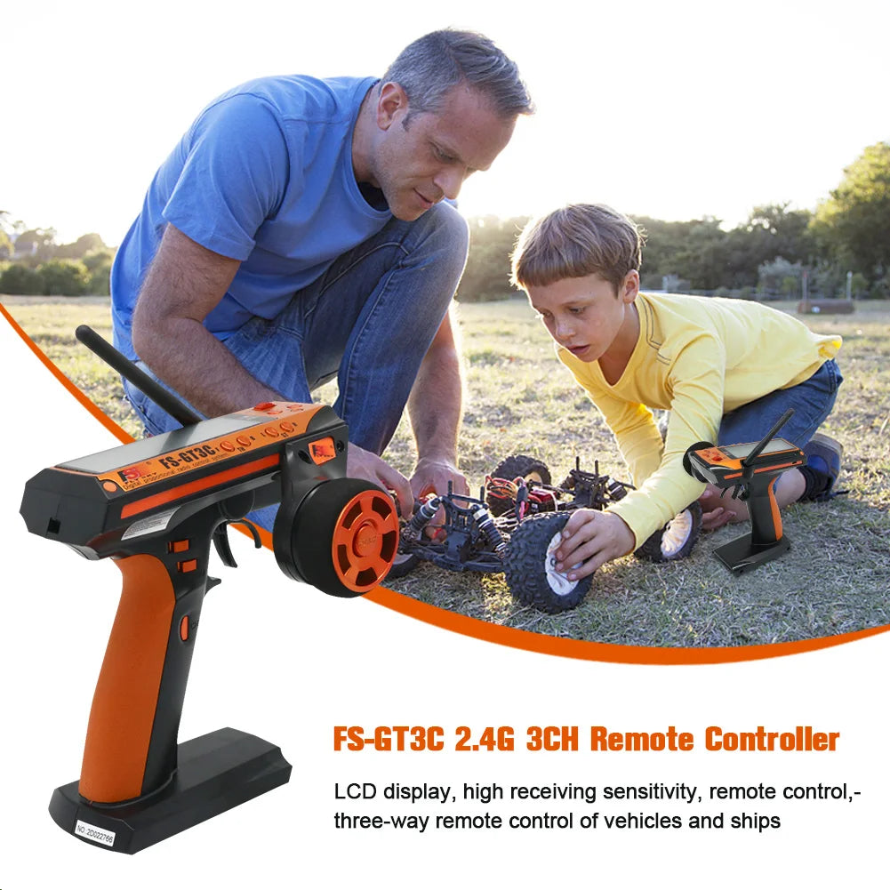 FlySky FS-GT3C 2.4GHz 3CH RC Car Radio Transmitter