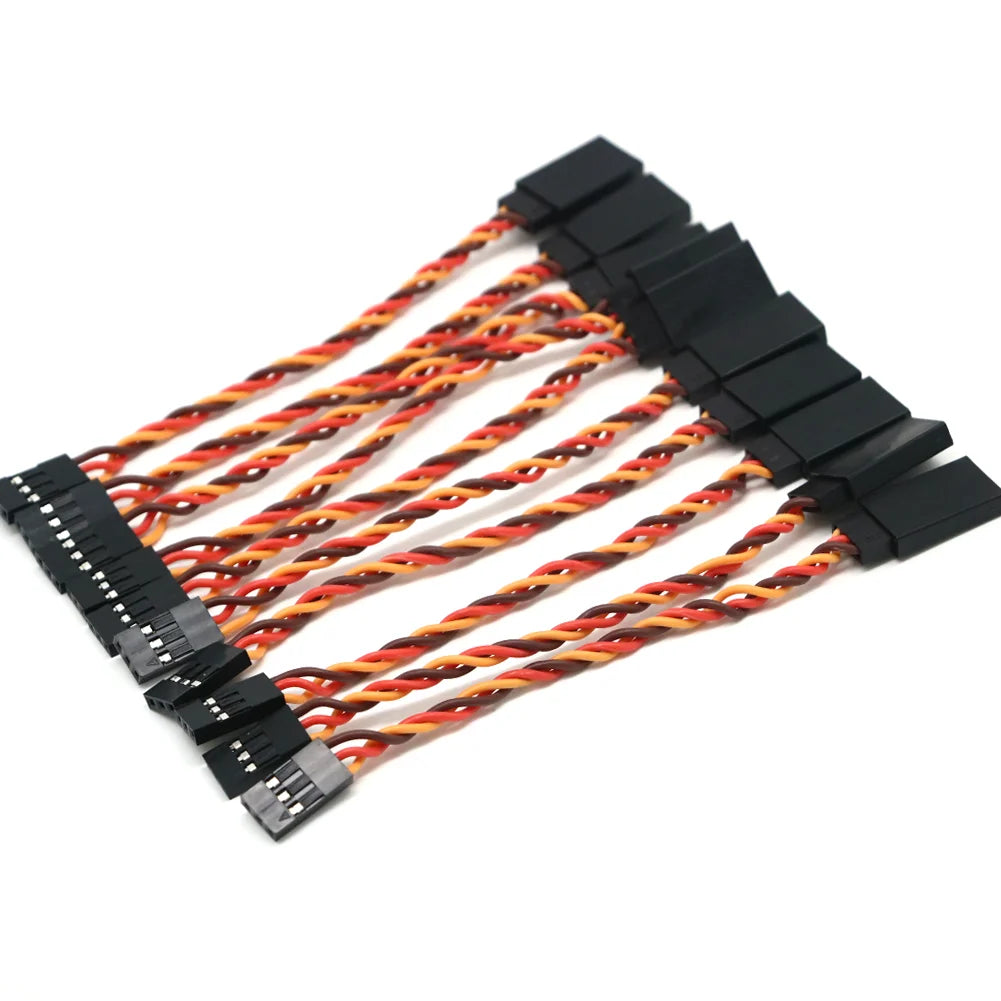 Servo Extension Cable 10-100cm - 10 Pack
